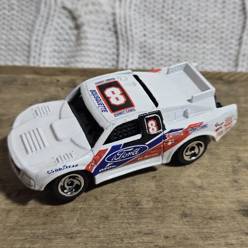 Hot Wheels‎ 1997 Bad Mudder Ford F-150 Baja Truck White First Editions Loose